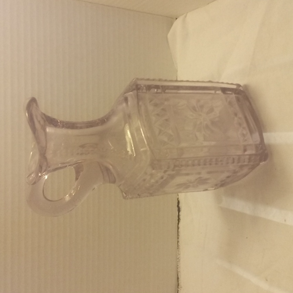 Vintage EAPG Glass Cruet